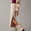 AE Ribbed Midi Sweater Skirt -American Eagle Online Shop 0312 4754 676 of
