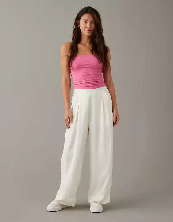AE High-Waisted Pull-On Wide Leg Pant 4 AE High-Waisted Pull-On Wide Leg Pant - Image 2