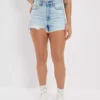 AE Strigid Denim Curvy Highest Waist '90s Boyfriend Short -American Eagle Online Shop 0331 7341 915 of