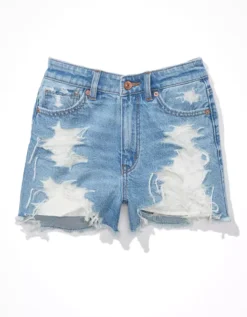 AE Strigid Denim Mom Shorts -American Eagle Online Shop 0338 7423 851 f