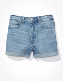 AE Stretch Denim Mom Short -American Eagle Online Shop 0338 7557 947 f