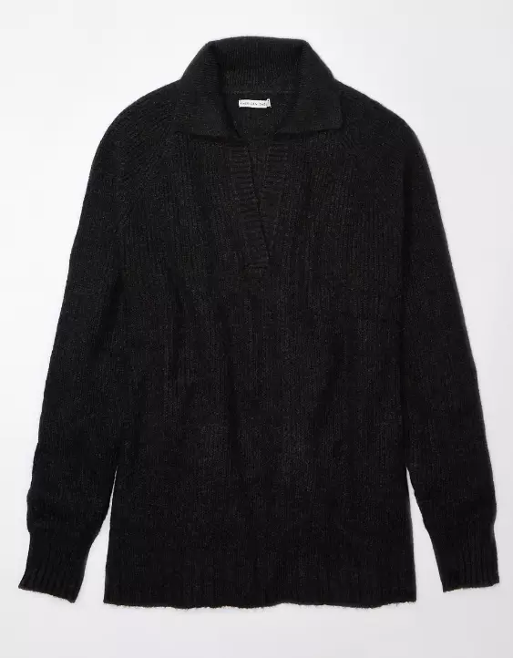 AE Oversized Collared Sweater 5 AE Oversized Collared Sweater - Image 3