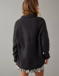 AE Oversized Collared Sweater 6 AE Oversized Collared Sweater -American Eagle Online Shop 0344 1118 008 ob