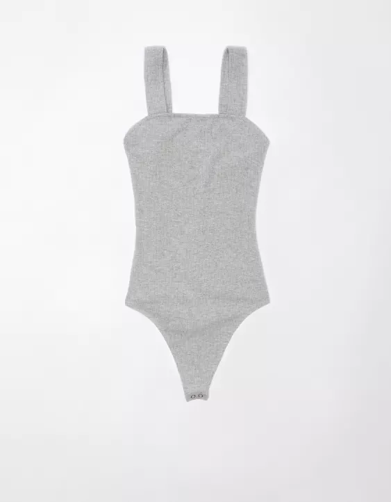 AE Square Neck Plush Bodysuit 5 AE Square Neck Plush Bodysuit - Image 3