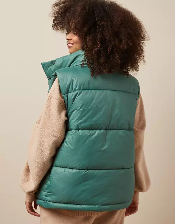 AE Oversized Puffer Vest 4 AE Oversized Puffer Vest - Image 2