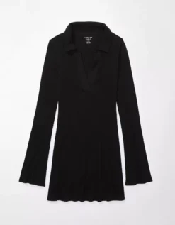 AE Collared Knit Mini Dress -American Eagle Online Shop 0395 7368 073 f