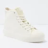 AE Mixed Material High-Top Sneaker 2 AE Mixed Material High-Top Sneaker -American Eagle Online Shop 0414 6019 100 f