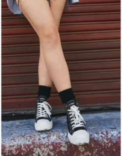 AE Doodle Canvas High-Top Sneaker