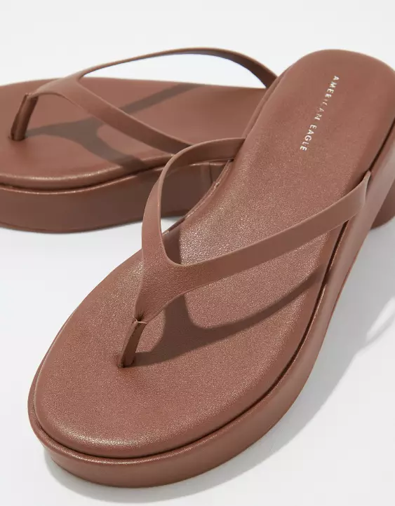 AE Platform Thong Sandal 5 AE Platform Thong Sandal - Image 3