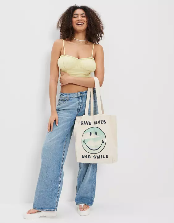 AEO Smiley® Tote Bag 4 AEO Smiley® Tote Bag - Image 2