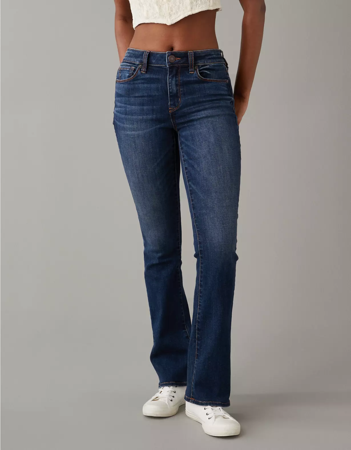 AE Next Level High-Waisted Skinny Kick Jean 3 AE Next Level High-Waisted Skinny Kick Jean