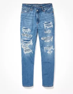 AE Strigid Patched Mom Jean -American Eagle Online Shop 0436 4681 912 f