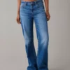 AE Dreamy Drape Low-Rise Baggy Flare Jean -American Eagle Online Shop 0437 4426 074 of