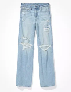AE Strigid Low-Rise Baggy Wide-Leg Jean -American Eagle Online Shop 0437 4578 488 f