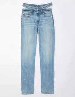 AE Strigid Super High-Waisted Baggy Straight Cut-Out Jean 7 AE Strigid Super High-Waisted Baggy Straight Cut-Out Jean -American Eagle Online Shop 0437 4841 409 f