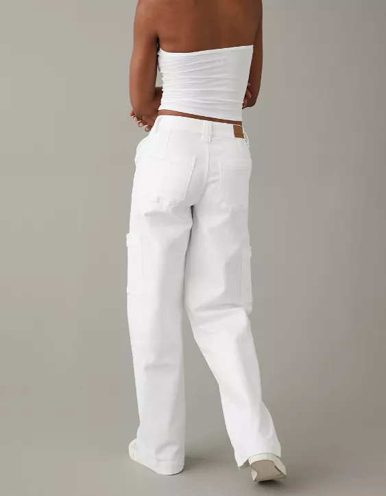 AE Stretch Super High-Waisted Cargo Baggy Wide-Leg Jean 4 AE Stretch Super High-Waisted Cargo Baggy Wide-Leg Jean - Image 2