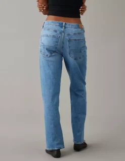 AE Strigid Low-Rise Baggy Straight Jean -American Eagle Online Shop 0437 4932 851 ob