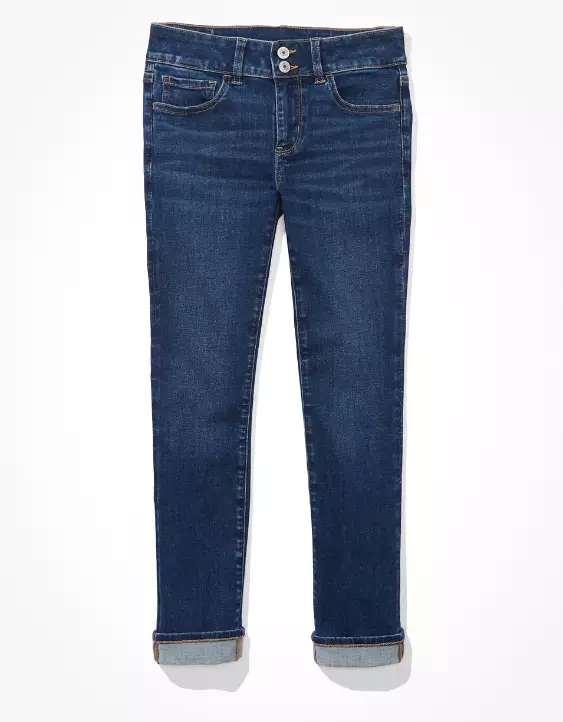 AE Next Level Low-Rise Artist Crop Jean 5 AE Next Level Low-Rise Artist Crop Jean - Image 3