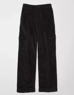 AE Dreamy Drape Stretch Corduroy Super High-Waisted Baggy Wide-Leg Pant -American Eagle Online Shop 0461 4981 016 f
