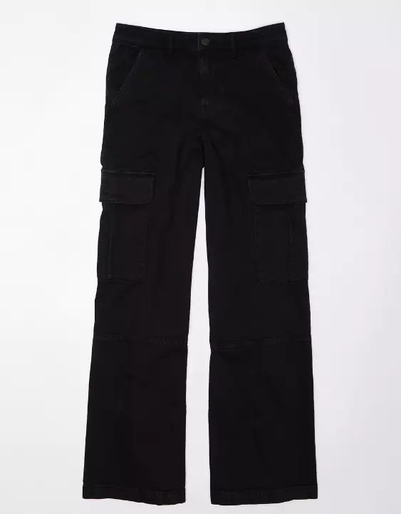 AE Stretch Super High-Waisted Baggy Wide-Leg Cargo Pant 5 AE Stretch Super High-Waisted Baggy Wide-Leg Cargo Pant - Image 3