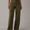 AE Dreamy Drape Stretch Cargo Super High-Waisted Baggy Wide-Leg Pant 2 AE Dreamy Drape Stretch Cargo Super High-Waisted Baggy Wide-Leg Pant -American Eagle Online Shop 0461 5114 324 of