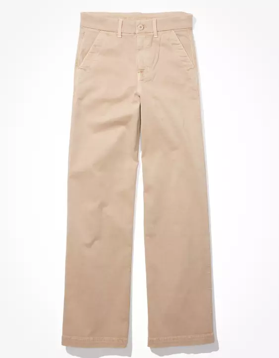 AE Stretch Twill Super High-Waisted Baggy Wide-Leg Pant 5 AE Stretch Twill Super High-Waisted Baggy Wide-Leg Pant - Image 3