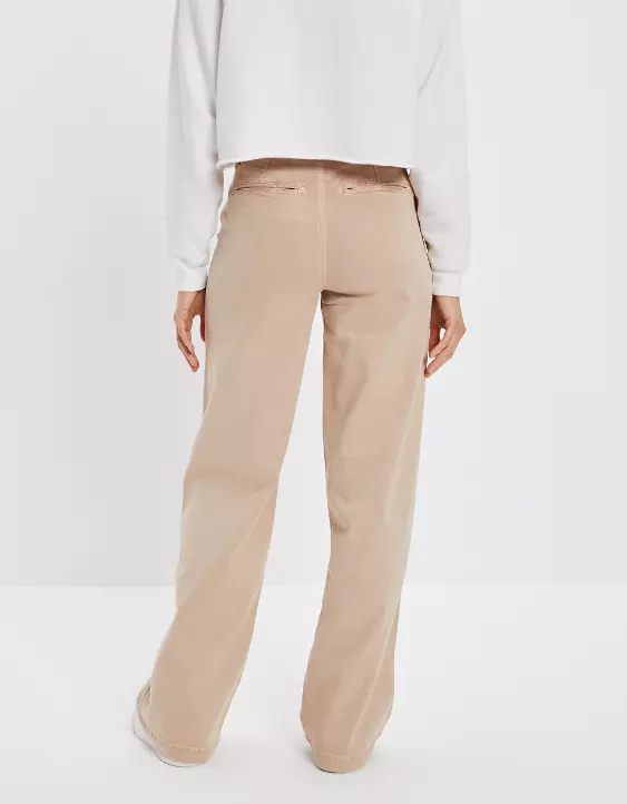AE Stretch Twill Super High-Waisted Baggy Wide-Leg Pant 4 AE Stretch Twill Super High-Waisted Baggy Wide-Leg Pant - Image 2
