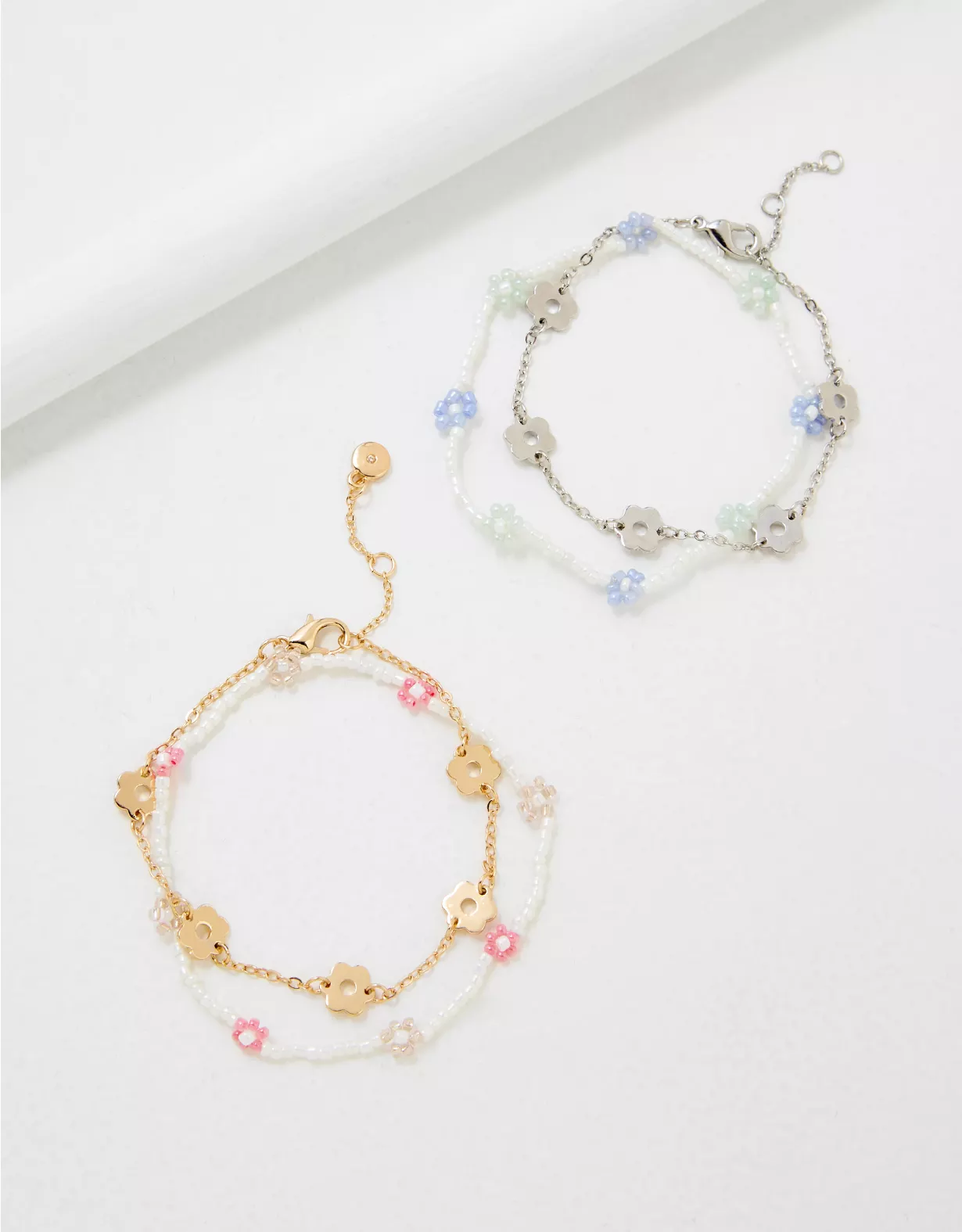 AE Blue & Green Friendship Bracelet 4-Pack 3 AE Blue & Green Friendship Bracelet 4-Pack