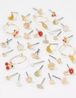 AEO Fruit Hoop + Stud Earring 18-Pack