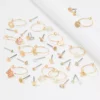 AEO Gold Mini Stud + Hoop Earring 18-Pack