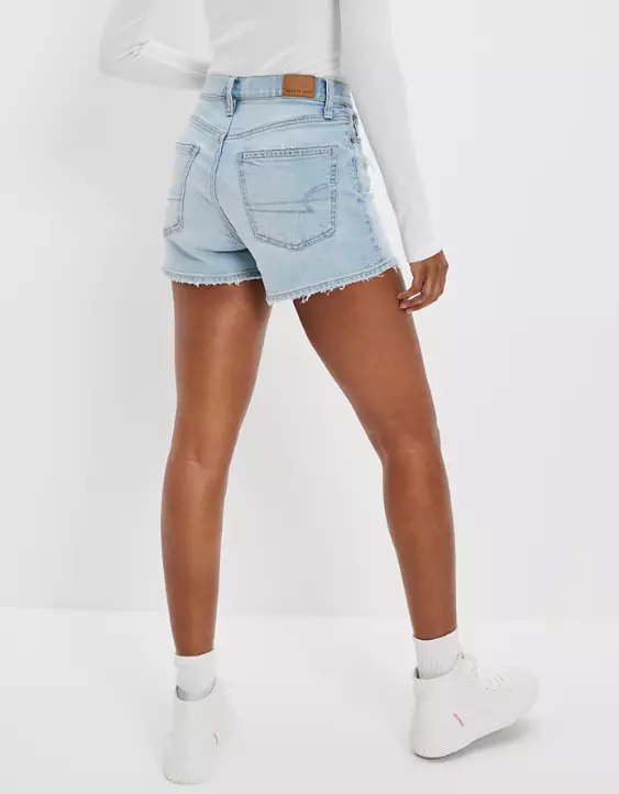 AE Strigid Denim Highest Waist '90s Boyfriend Short 4 AE Strigid Denim Highest Waist '90s Boyfriend Short - Image 2
