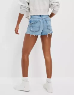 AE Dreamy Drape Denim '90s Boyfriend Short -American Eagle Online Shop 0547 7339 540 ob