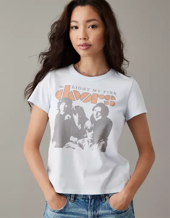AE The Doors Graphic Tee 4 AE The Doors Graphic Tee - Image 2