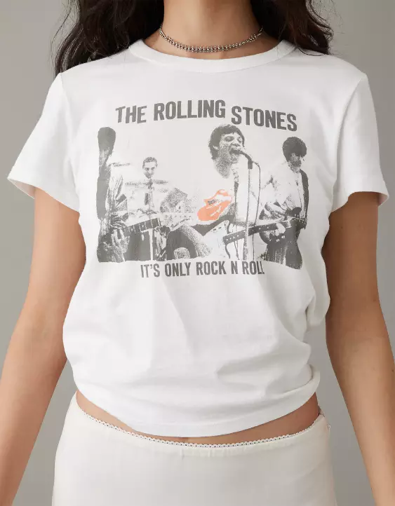 AE Rolling Stones Graphic Tee 4 AE Rolling Stones Graphic Tee - Image 2