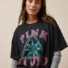 AE Oversized Pink Floyd Graphic Tee -American Eagle Online Shop 1095 9221 001 of