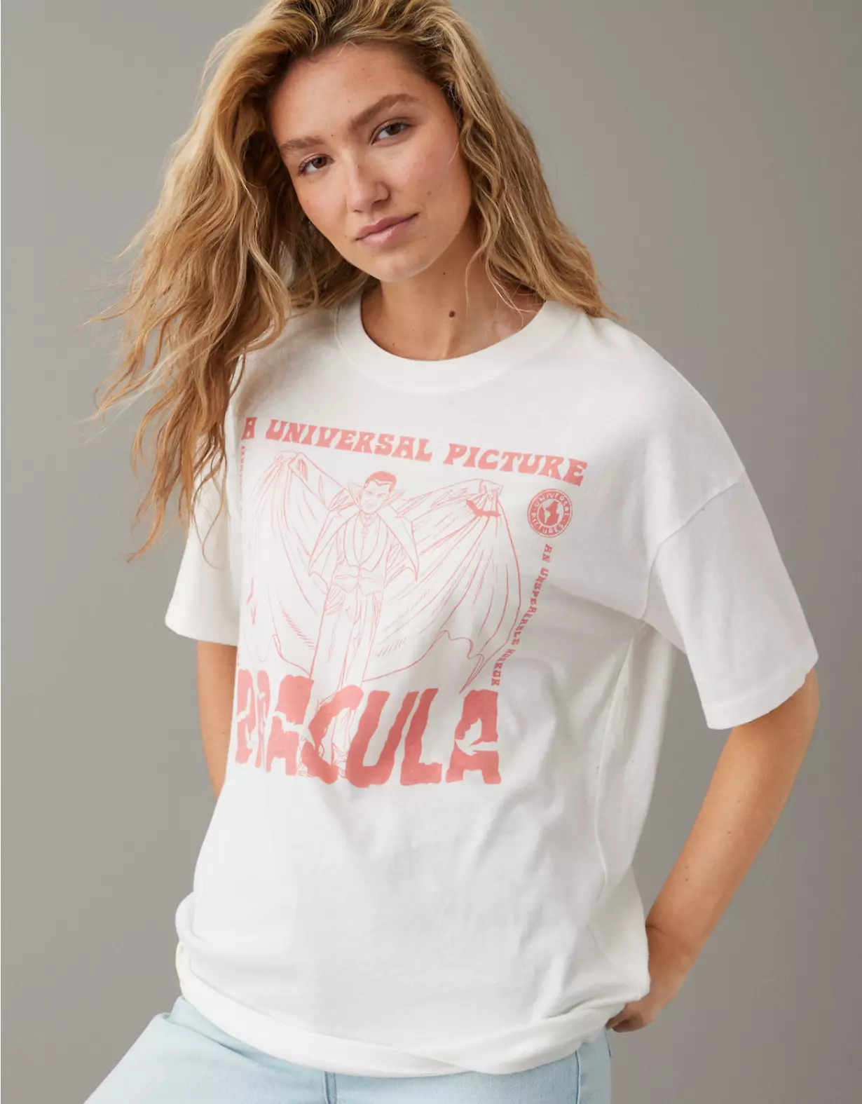AE Oversized Dracula Graphic Tee 3 AE Oversized Dracula Graphic Tee