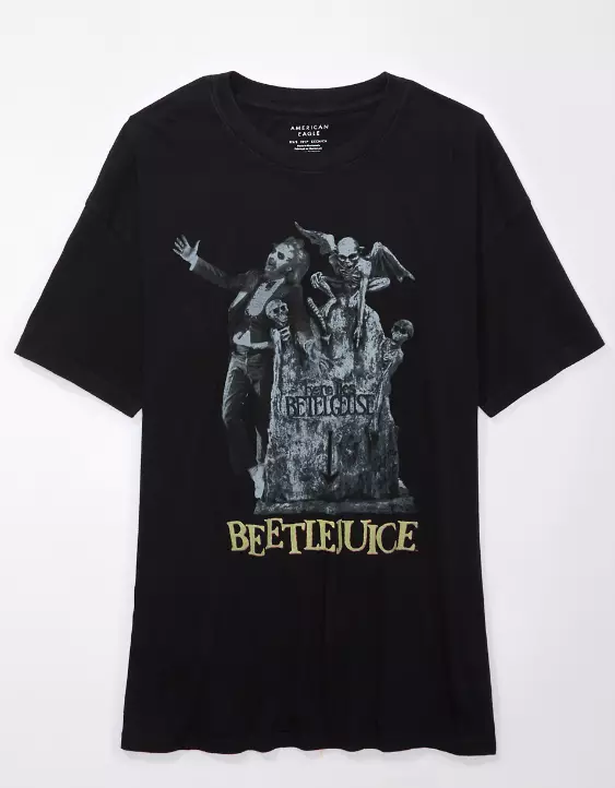 AE Oversized Beetlejuice Graphic Tee 5 AE Oversized Beetlejuice Graphic Tee - Image 3
