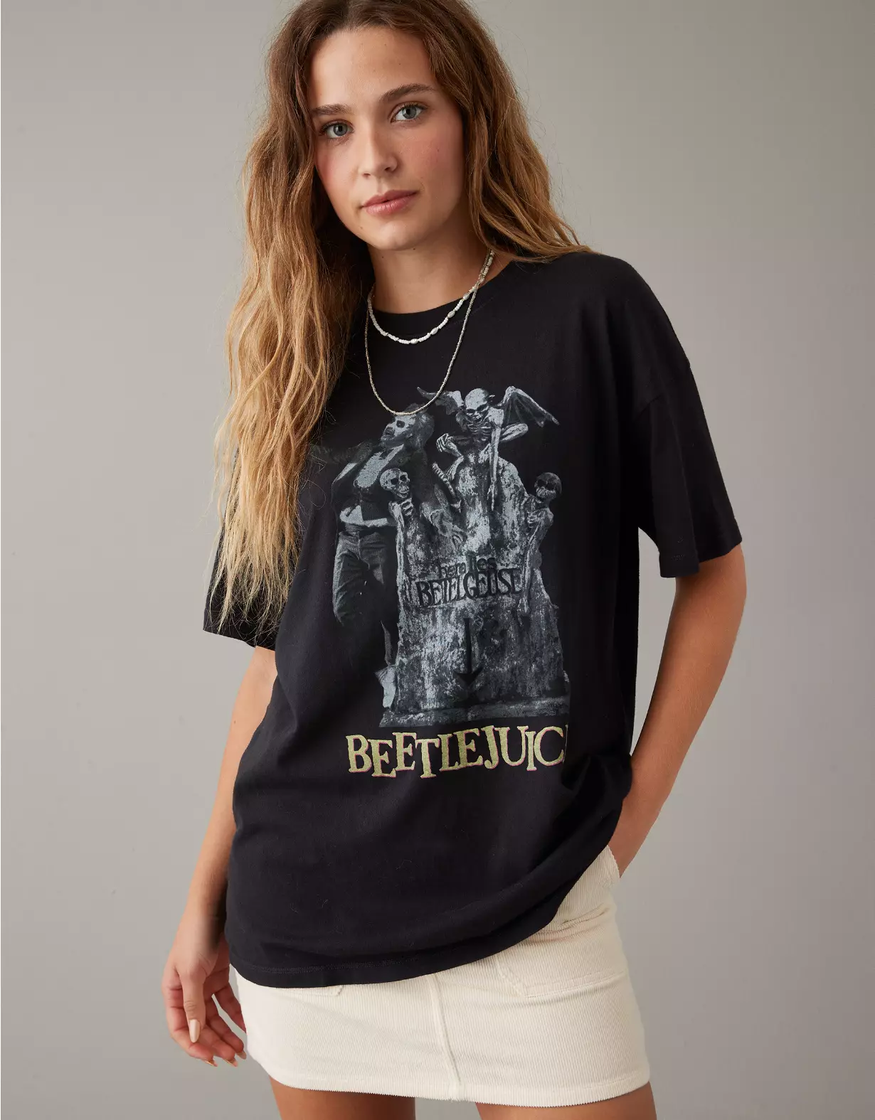 AE Oversized Beetlejuice Graphic Tee 3 AE Oversized Beetlejuice Graphic Tee
