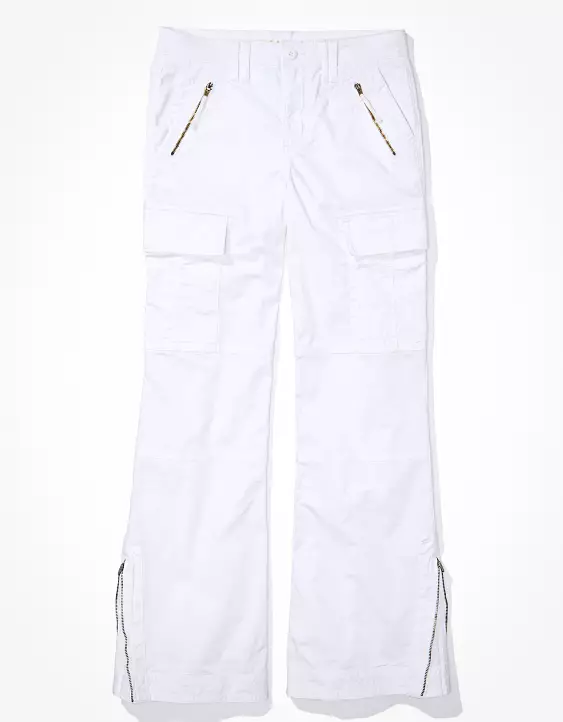 AE Snappy Stretch Low-Rise Baggy Flare Cargo Pant 5 AE Snappy Stretch Low-Rise Baggy Flare Cargo Pant - Image 3