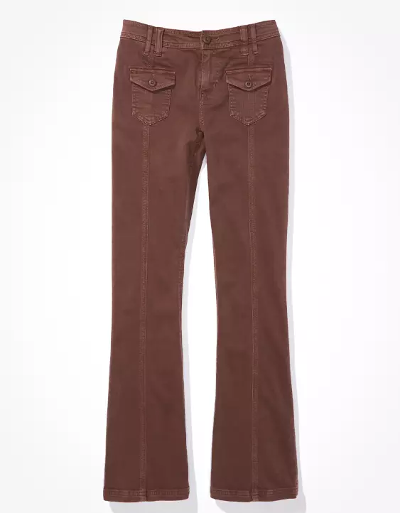 AE Stretch Low-Rise Relaxed Flare Pant 5 AE Stretch Low-Rise Relaxed Flare Pant - Image 3