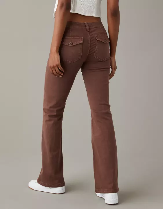 AE Stretch Low-Rise Relaxed Flare Pant 4 AE Stretch Low-Rise Relaxed Flare Pant - Image 2