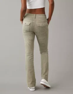 AE Stretch High-Waisted Kick Boot Corduroy Pant -American Eagle Online Shop 1325 5002 341 ob