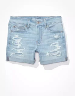 AE Ne(x)t Level Denim Midi Short -American Eagle Online Shop 1332 7345 868 f
