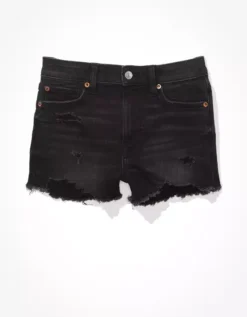 AE Ne(x)t Level High-Waisted Denim Short Short 7 AE Ne(x)t Level High-Waisted Denim Short Short -American Eagle Online Shop 1333 7364 001 f