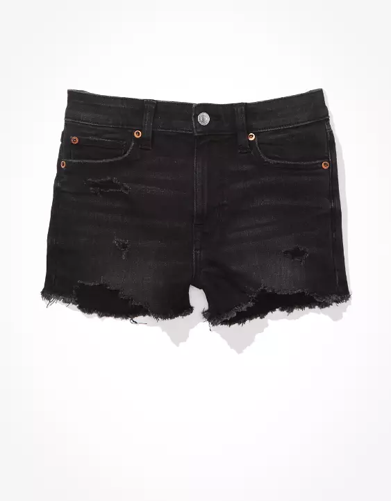 AE Ne(x)t Level High-Waisted Denim Short Short 5 AE Ne(x)t Level High-Waisted Denim Short Short - Image 3