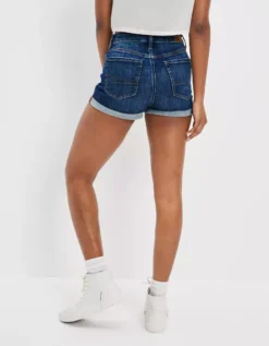 AE Ne(x)t Level High V-Rise Denim Short Short -American Eagle Online Shop 1333 7482 058 ob