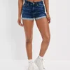 AE Ne(x)t Level High V-Rise Denim Short Short -American Eagle Online Shop 1333 7482 058 of