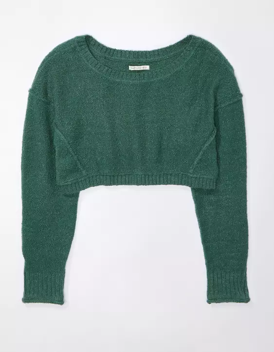 AE Slouchy Cropped Sweater 5 AE Slouchy Cropped Sweater - Image 3