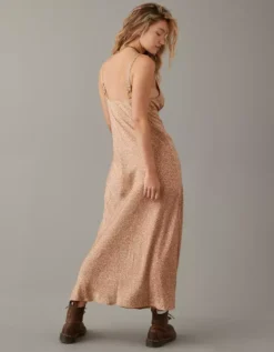 AE V-Neck Slip Midi Dress -American Eagle Online Shop 1399 7277 200 ob
