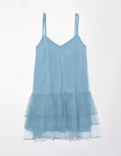 AE Tiered Tulle Mini Dress -American Eagle Online Shop 1399 7396 400 f